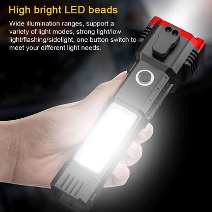 Multifunctional 8 in 1 Portable Ultra Bright Torch